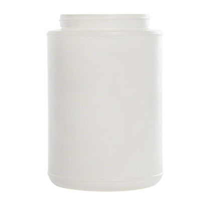 Picture of 90 oz White HDPE Wide Mouth Jar, 110-400