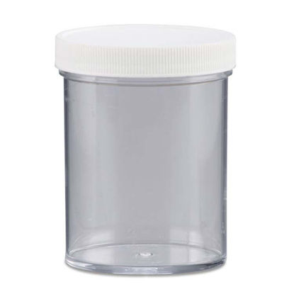 Picture of 8 oz Clear PS Straight Side Jar, 70-400