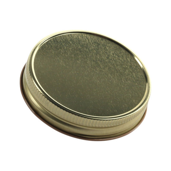 Picture of 70G-450 Gold/Buff Metal Lug/Twist Cap w/ Plastisol Liner