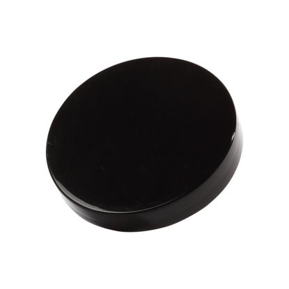 Picture of 89-400 Black PP Smooth Top, Smooth Sides Cap with F217 Liner