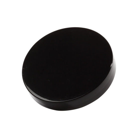 Picture of 89-400 Black PP Smooth Top, Smooth Sides Cap with F217 Liner
