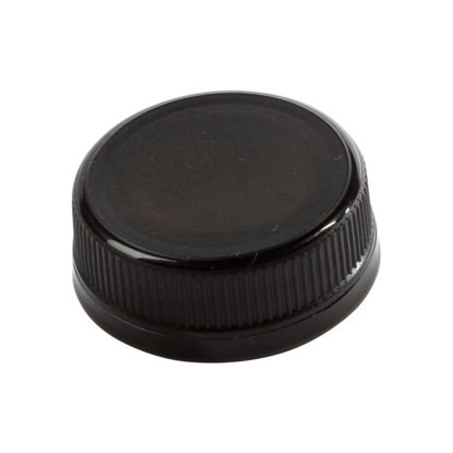 Picture of 38 mm-DBJ Black HDPE Tamper Evident Cap