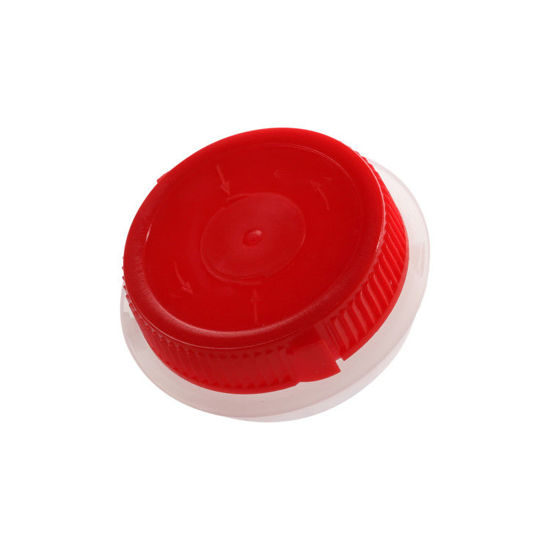 Picture of 57 mm Red HDPE Din Pour Spout