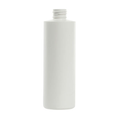 Picture of 8 oz White MDPE Cylinder, 24-410, 22 Gram