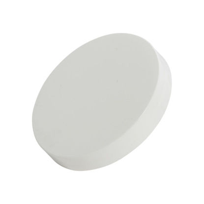 Picture of 89-400 White PP Smooth Top, Smooth Sides Cap with F217 Liner