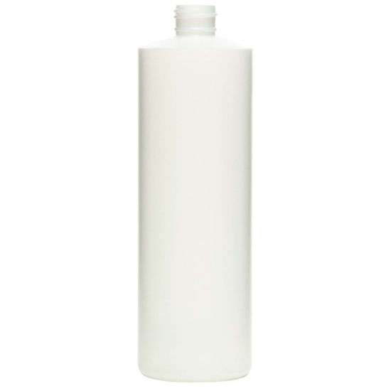 Picture of 12 oz White HDPE Cylinder Styleline, 24-410, 27 Gram