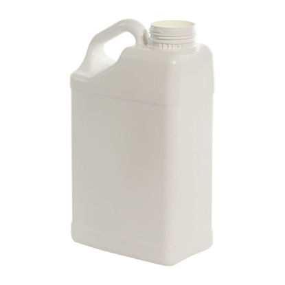 Picture of 5 liter White HDPE Slant Handle F-Style, 63 mm, 200 Gram
