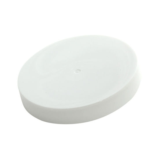 Picture of 70-400 White PP Smooth Top, Smooth Sides Cap with SG 75 .020 mm Plain Liner