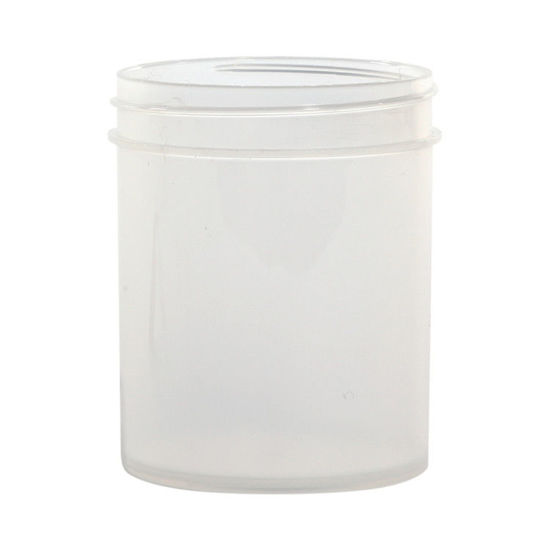 Picture of 4 oz Natural PP Straight Side Jar, 58-400