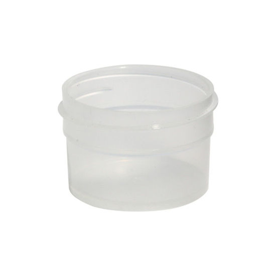 Picture of 1/2 oz Natural PP Straight Side Jar, 43-400
