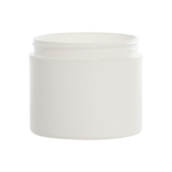 Picture of 4 oz White PP Double Wall Jar, 70-400, Straight Base