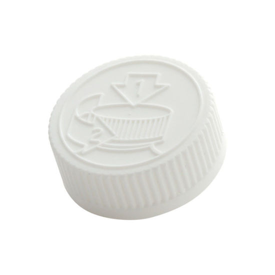 Picture of 38-400 White PP Child Resistant Cap with F217 Liner