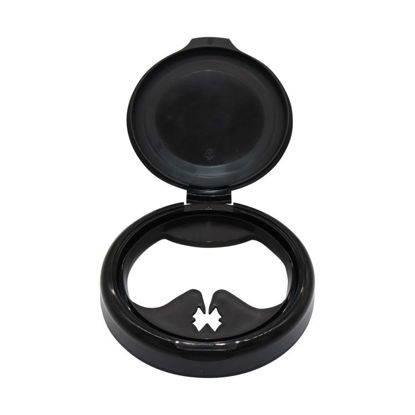 Picture of 89 mm Black PP Wipe Lid