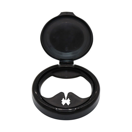 Picture of 89 mm Black PP Wipe Lid