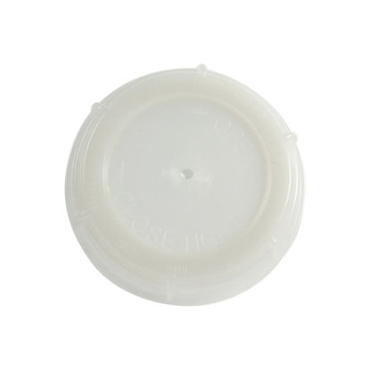 Picture of 70 mm Natural HDPE Screw Cap w/ PVTFE1 Vented Liner (EPDM Gasket)