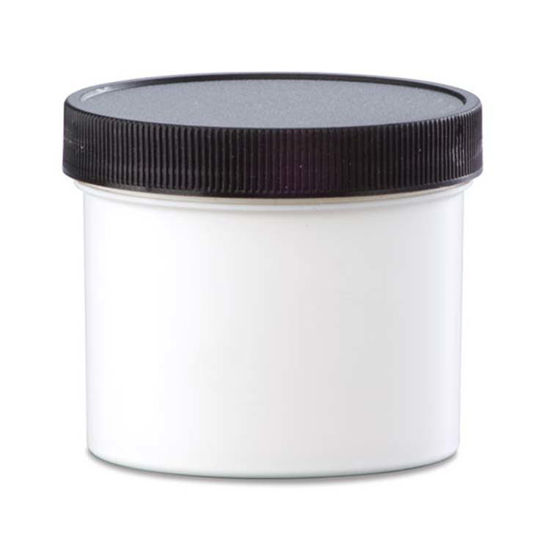 Picture of 4 oz White PP Straight Side Jar, 70-400