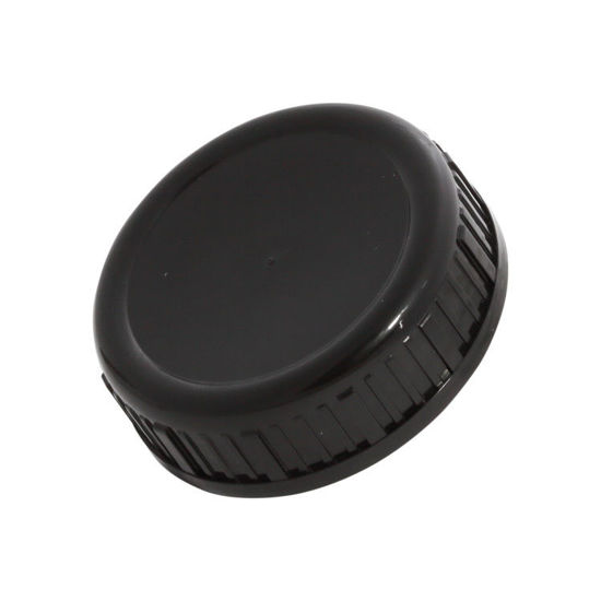 Picture of 63-485 Black PP Screw Cap w/ Heavy Weight F217 Liner