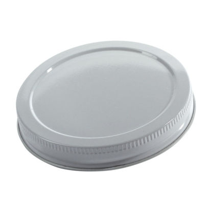 Picture of 89-400 White Metal Lug/Twist Cap w/ Plastisol Liner