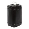 Picture of 6 Gallon Black HDPE Square Tight Head, 70 mm Dust Cap, UN Rated