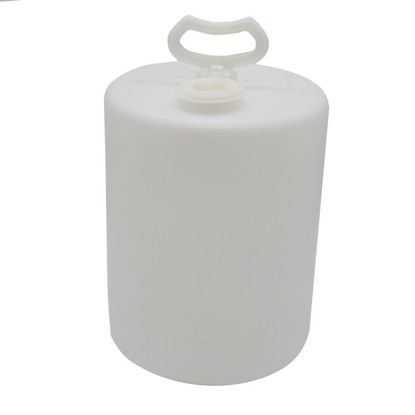 Picture of 5 gallon Natural HDPE Round Delpak w/ 2" Fitting & Plug, Anti-Static