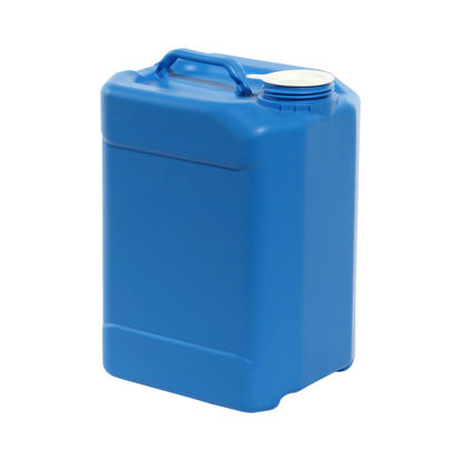 Picture of 10 liter Blue HDPE Square Tight Head, 70 mm, UN Rated