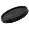 Picture of 3.5-6 GALLON BLACK HDPE COVER, TEAR TAB, EPDM GASKET