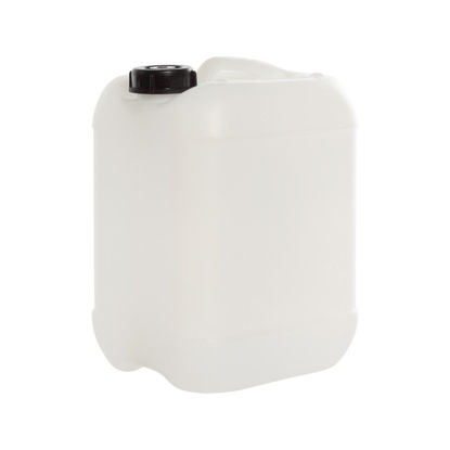 Picture of 10 liter Natural HDPE Square Tight Head, 51 mm Opening, UN Rated