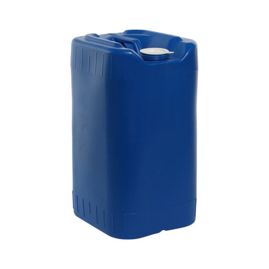 Picture of 7 Gallon Blue HDPE Square Tight Head, 70 mm, UN Rated