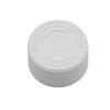 Picture of 28-400 WHITE PP CHILD RESISTANT CAP W/ FOIL LINER FOR HDPE, 2600 CASE QTY