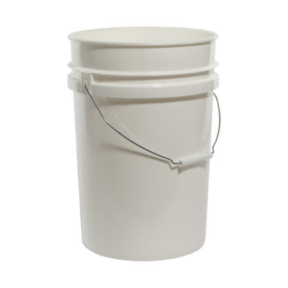 Picture of 6 Gallon White HDPE Open Head Pail, UN Rated