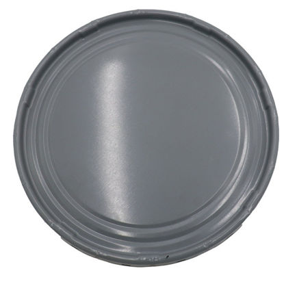 Picture of 2.5-7 GALLON GRAY INHIBITED STEEL LUG COVER,  NO FITTING, FLOW IN GASKET (29 GAUGE)