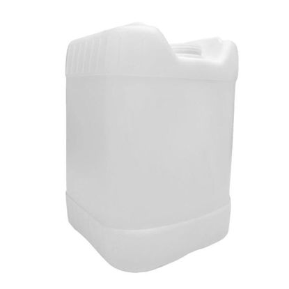 Picture of 20 LITER NATURAL HDPE RECTANGLE TIGHT HEAD, NECK 70 MM, UN RATED
