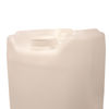 Picture of 5 Gallon Natural Plastic Rectangle Tight Head Pail, 6 TPI, 70 mm TE Fittings, Vent, Integrated Handle, UN Rated