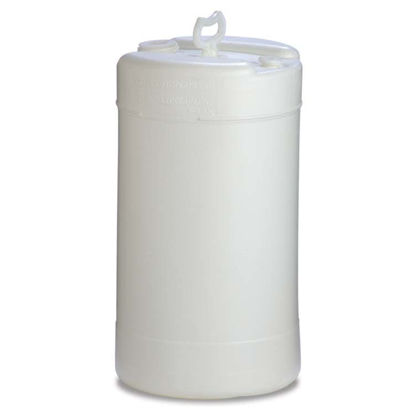 Picture of 15 Gallon Natural Plastic Tight Head Drum, UN Rated,