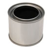 Picture of 1/4 Pint Metal Paint Can w/ Plug, Gray Epoxy Phenolic Lined