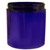 Picture of 8 Oz Cobalt Blue PET Wide Mouth Jar,  70-400 Neck Finish