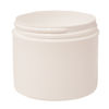 Picture of 8 oz White PP/PS Round Wide Mouth Jar, Neck Finish 83-400, Double Wall