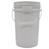 Picture of 6.5 Gallon White HDPE Screw Top Pail, UN Rated
