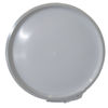Picture of 55-Gallon Blue HDPE Blue Plastic Open Head Delcon Drum w/ Natural Cover, No Fitting, Lever Lock Ring, UN-Rated