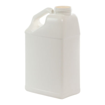 Picture of 1.25 Gallon White HDPE F-Style, 63-485