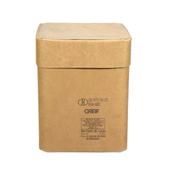 Picture of 14.5 Gallon Kraft Fiber Drum w/ Rocon Kraft Fiber Slip On Cover, UN Rated