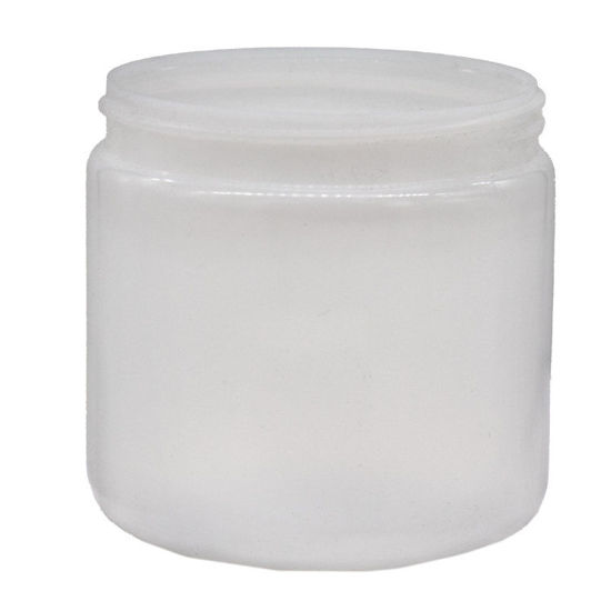 Picture of 16 oz Natural HDPE Wide Mouth Jar, 89-400