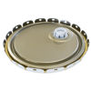 Picture of 2.5-7-Gallon White Rust Inhibited Steel Lug Cover, Self Vent, Rieke Spout, 24 Gauge, UN Rated