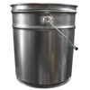 Picture of 5-Gallon Spray Varnish #9155 Rust Inhibited Steel Open Head Pail, 3.5" Double Bead, 29 Gauge, Metal Handle w/ Black Grip