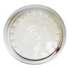 Picture of 2-2.5 Gallon White Life Latch New Generation, HDPE Plastic, Screw Top Cover, UN Rated