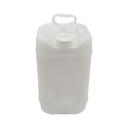 Picture of 20 Liter Natural HDPE Square Tight Head Pail, Swing Handle, 70 mm & Closed Vent, UN Rated