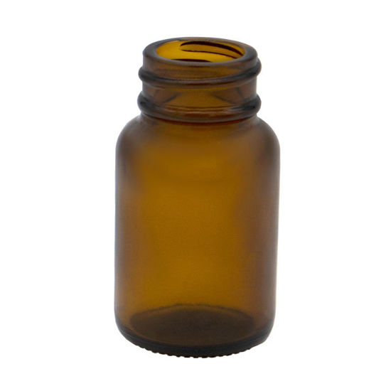 Picture of 30 cc Amber Glass Wide Mouth Packer, 28-400