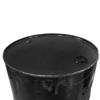 Picture of 55 Gallon Black Unlined Steel Reconditioned Tight Head Drum, 2" & 3/4" Fitting, UN Rated