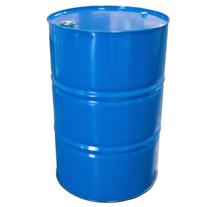 Picture of 55 Gallon Chevron Blue Steel Tight Head Drum, Unlined, 2" & 3/4" Tri-Sure Fitting, UN Rated