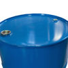 Picture of 55 Gallon Chevron Blue Steel Tight Head Drum, Unlined, 2" & 3/4" Tri-Sure Fitting, UN Rated